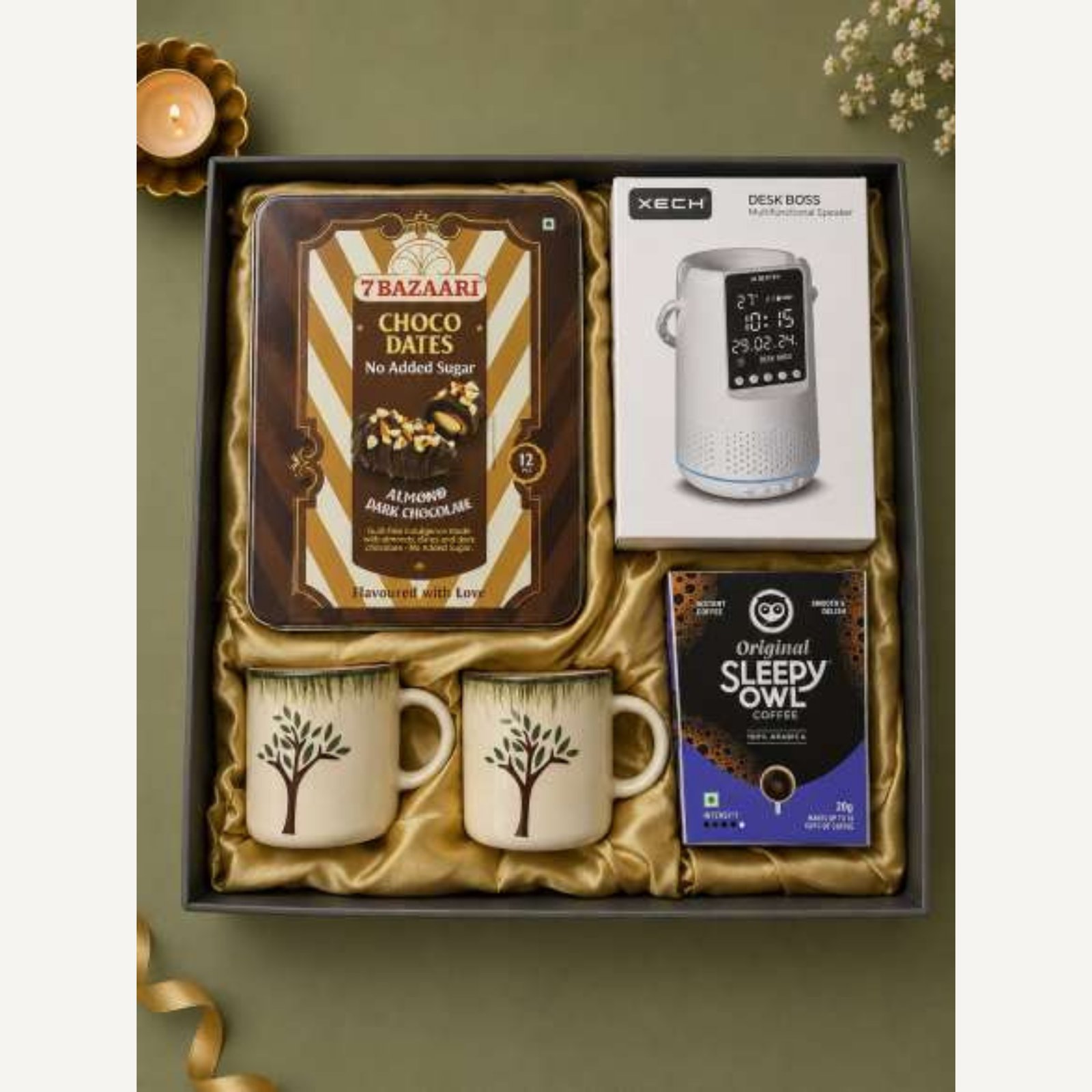 The Imperial Gift Hamper, a corporate Diwali hamper by Iconiq Gifts.